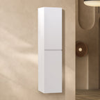 Atena - Colonna laterale bagno con soft-close | 2 Colori
