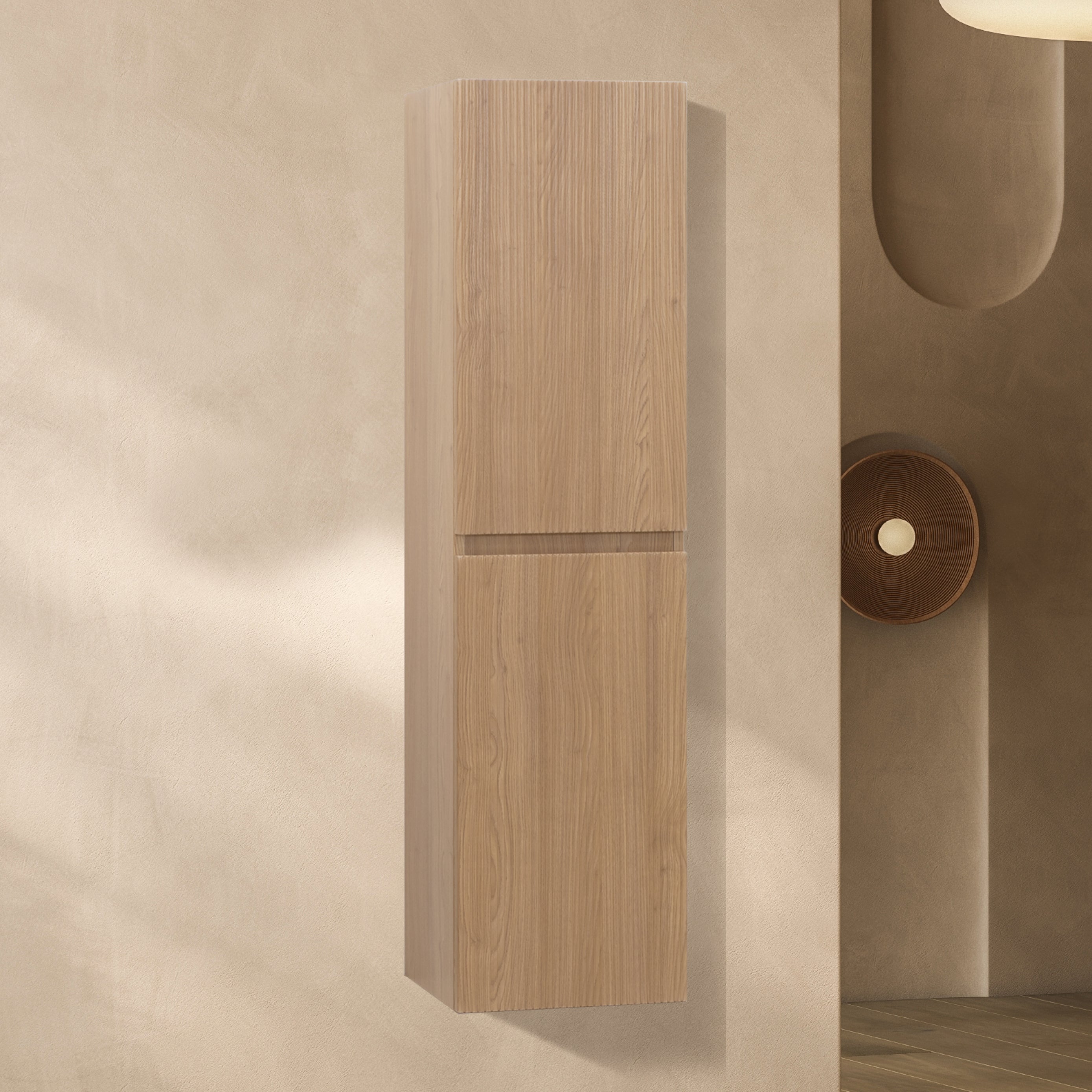 Tália - Mobile laterale sospeso con anta soft-close | Vari Colori