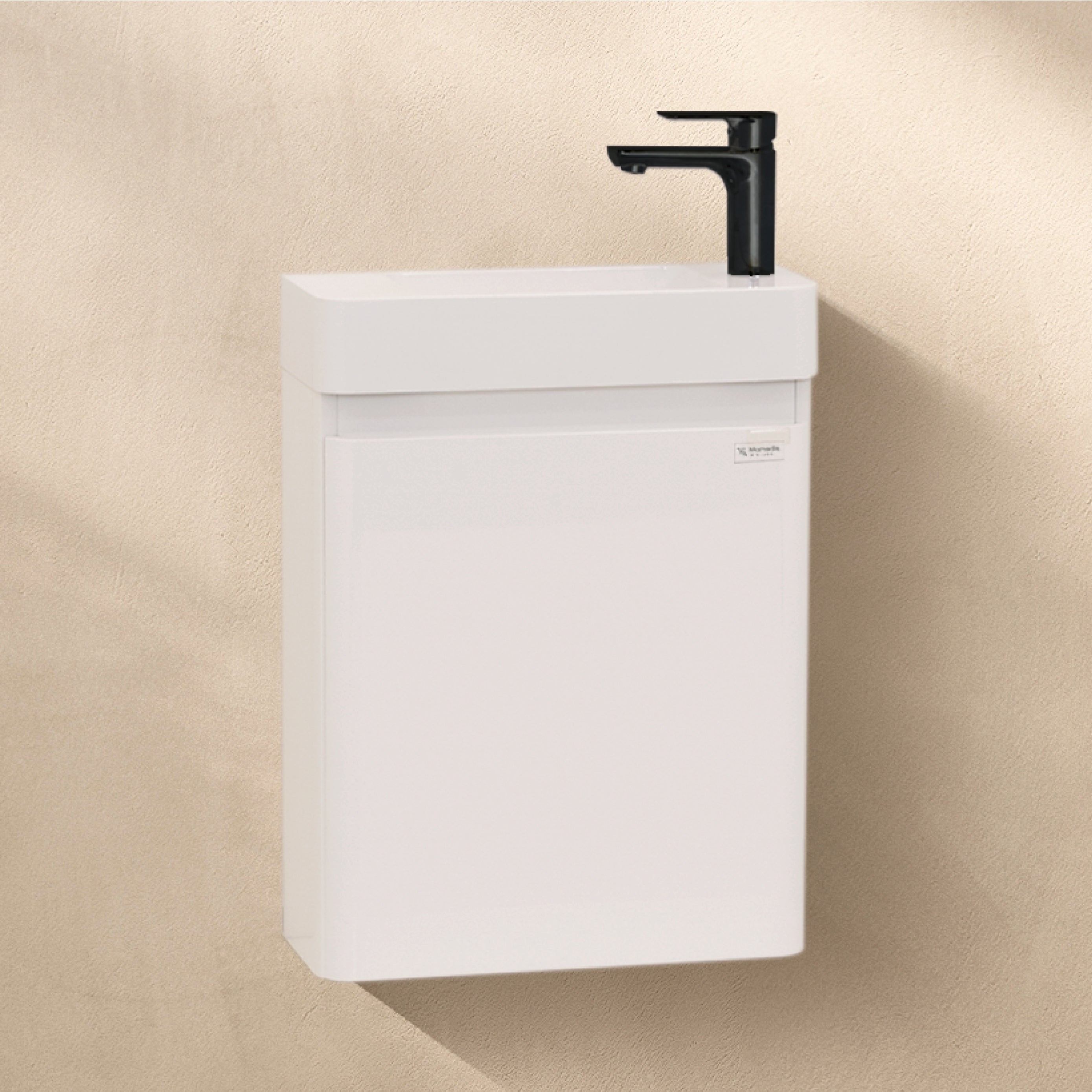 Galene - Mobile lavabo sospeso con cassetti soft-close