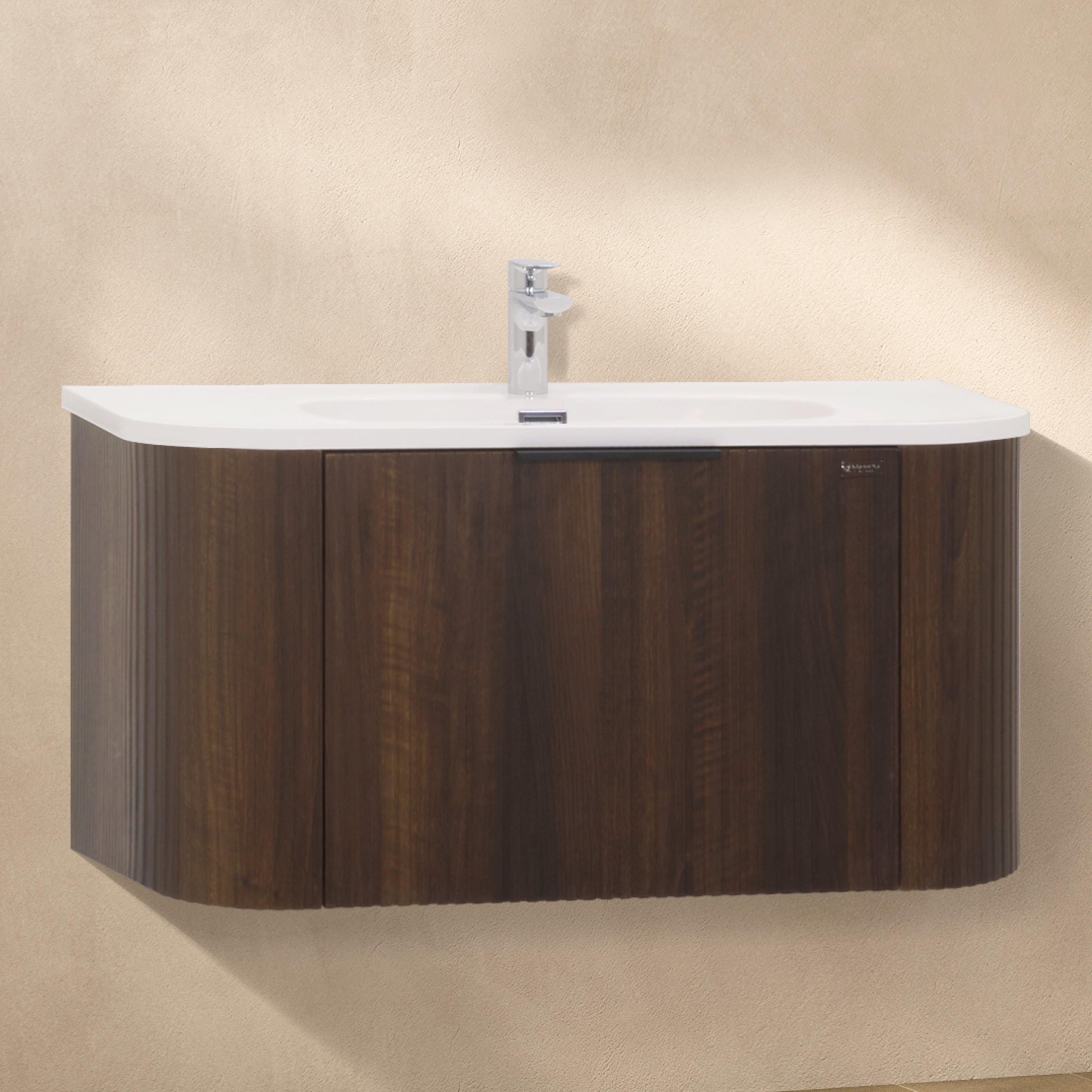 Maia Plus - Mueble de lavabo suspendido con cajones soft-close | 90 cm