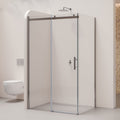 VIOLA - Cabina doccia con porta scorrevole in vetro temperato da 8 mm con altezza di 200 cm