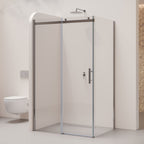 VIOLA - Cabina doccia con porta scorrevole in vetro temperato da 8 mm con altezza di 200 cm
