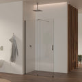NADINE - Pannello Doccia Walk-In in Vetro Temperato 8 mm con Profilo cromato
