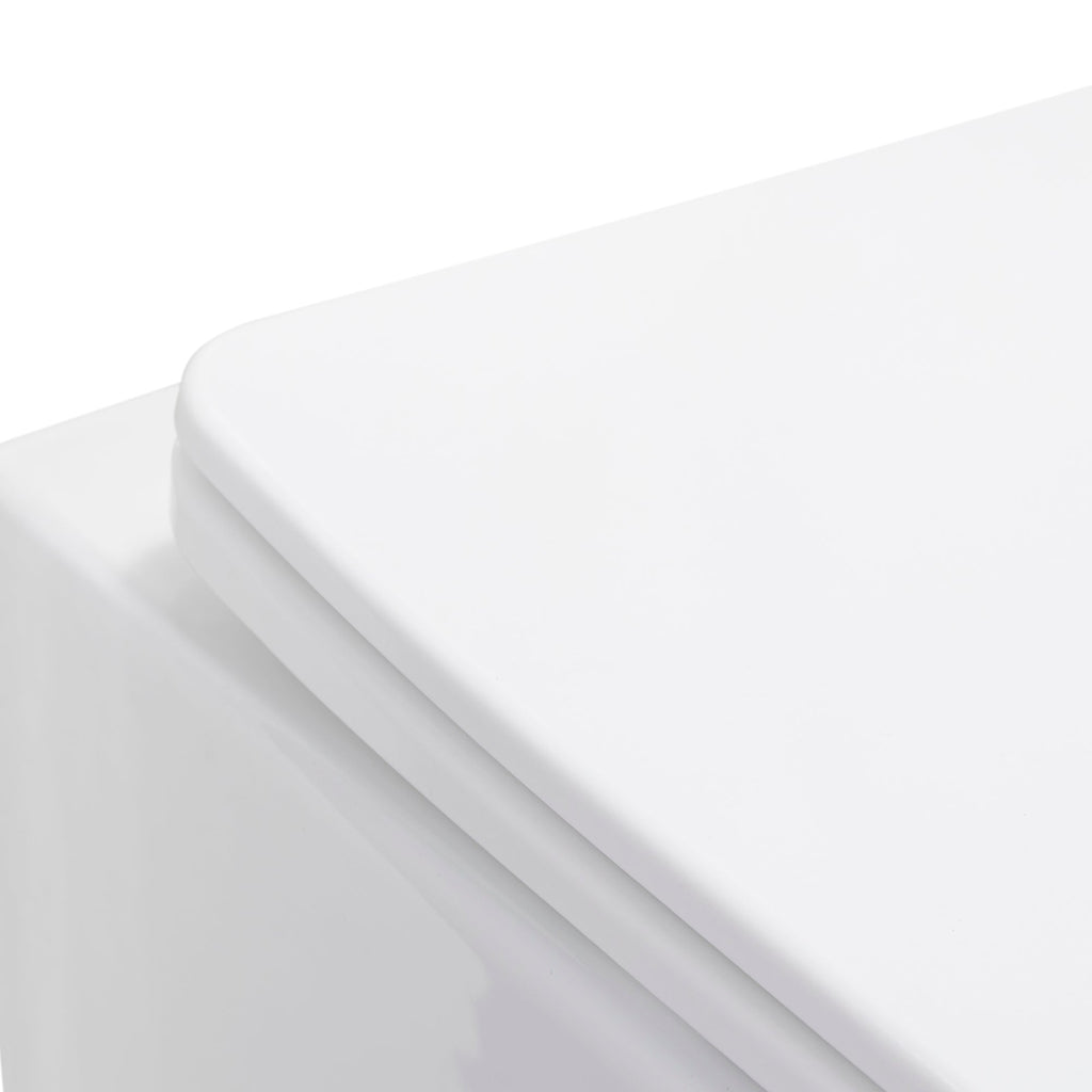 ADIGE - WC sospeso senza brida interna - sedile soft-close incluso