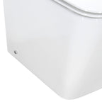 FOGLIA - Inodoro rimless blanco con asiento soft close extraíble