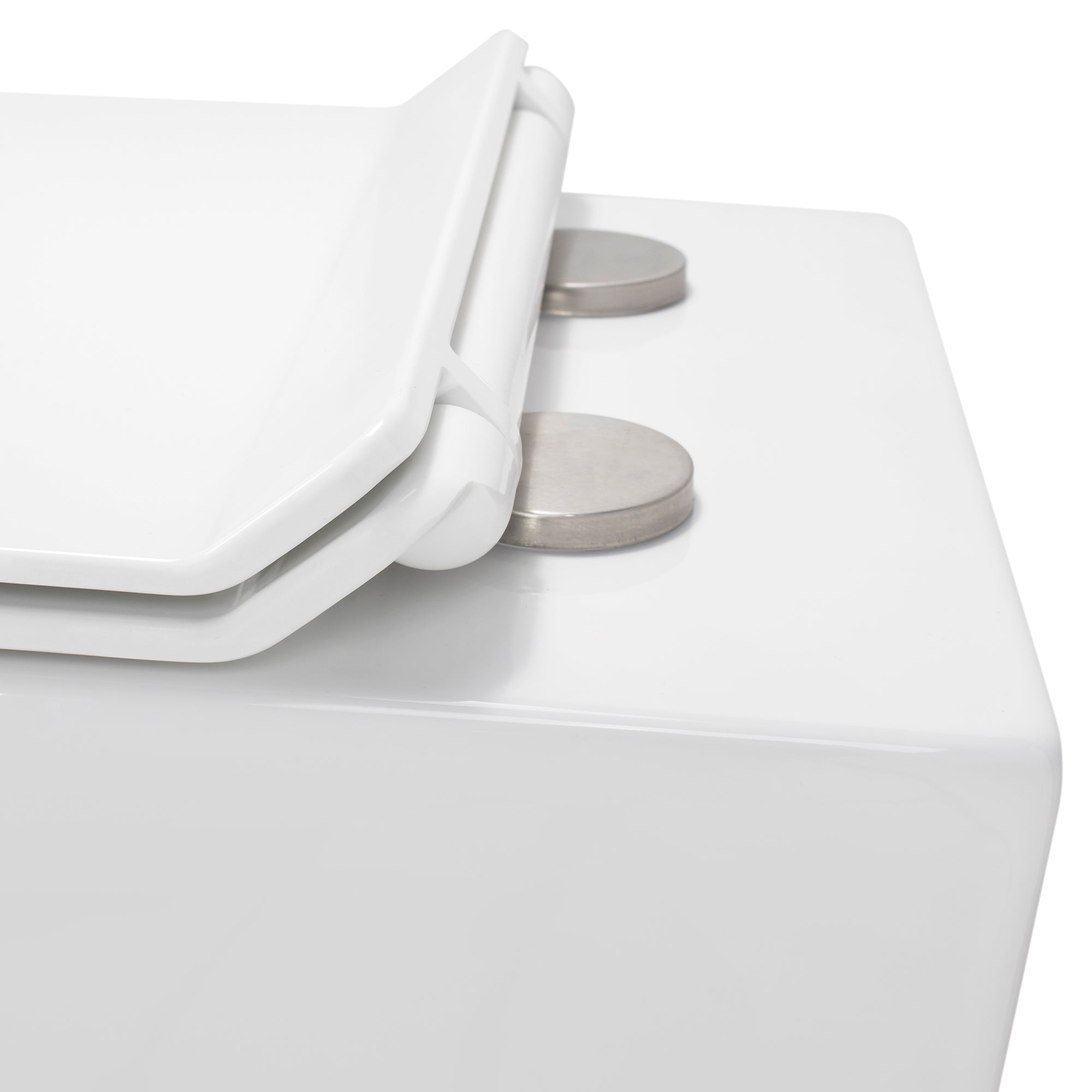 ISONZO - Inodoro rimless blanco con asiento soft close extraíble