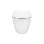 ISONZO - Inodoro rimless blanco con asiento soft close extraíble