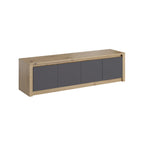 CANNES - Mueble TV en roble - Blanco o Gris | RTV / K4D