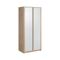CANNES - Armario en Roble - 2 o 3 Puertas | Blanco o Gris