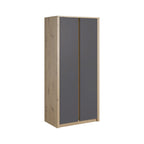 CANNES - Armario en Roble - 2 o 3 Puertas | Blanco o Gris