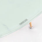 CORIN - Mesa de comedor con tablero de vidrio