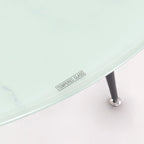 CORIN - Mesa de comedor con tablero de vidrio