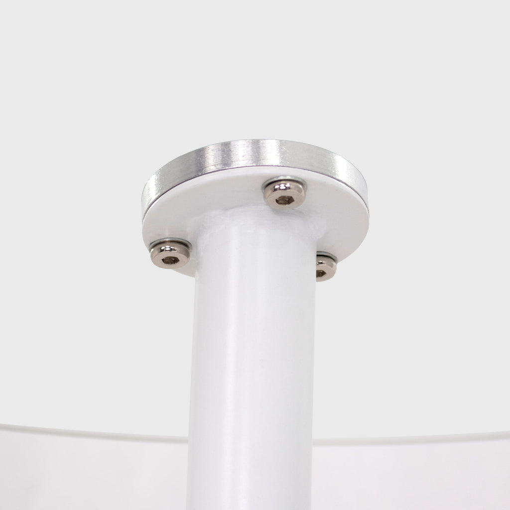 CORIN - Mesa de comedor con tablero de vidrio