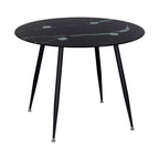 CORIN - Mesa de comedor con tablero de vidrio