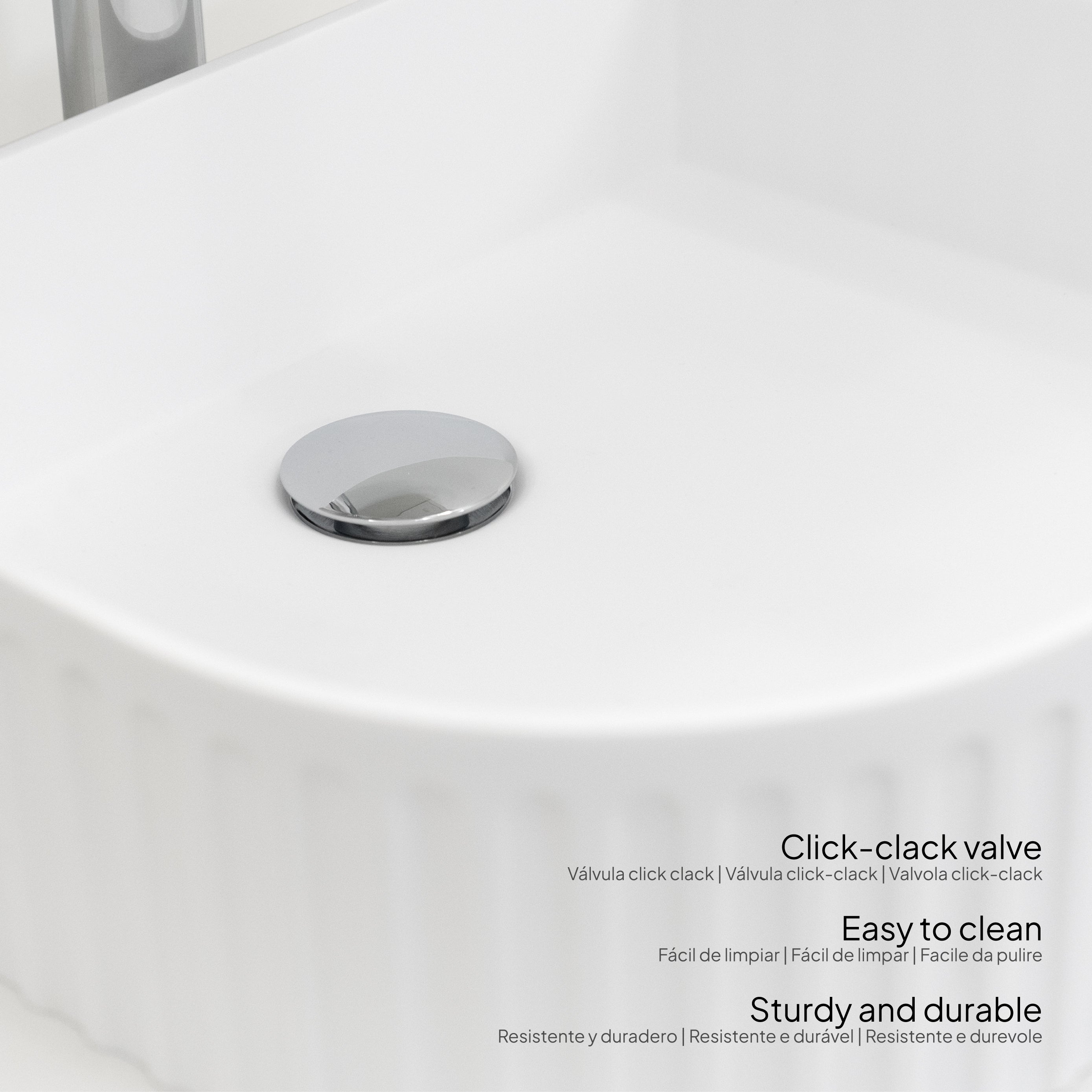 Maia - Set bagno sospeso - Disponibile in 90 cm - Vari colori
