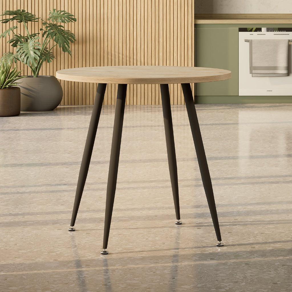 CORIN - Mesa de comedor con tablero de melamina