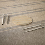 CORIN - Mesa de comedor con tablero de melamina