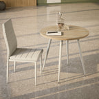 CORIN - Mesa de comedor con tablero de melamina