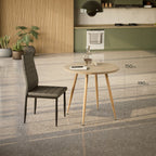 CORIN - Mesa de comedor con tablero de melamina