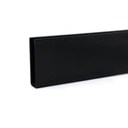 Perfil de compensación para panel de ducha walk-in en acero inoxidable 304 negro mate