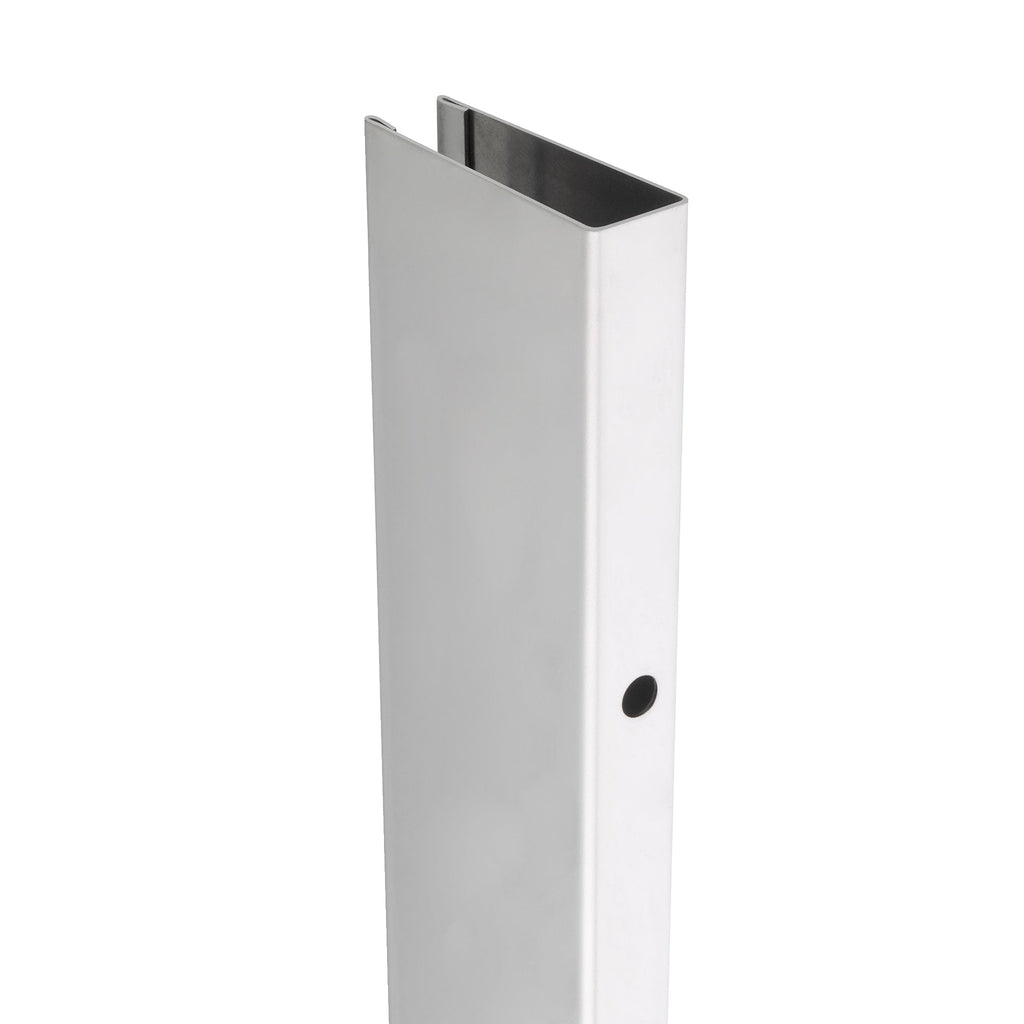 Perfil de compensação para painel de duche walk-in em aço inoxidável 304 inox 8K
