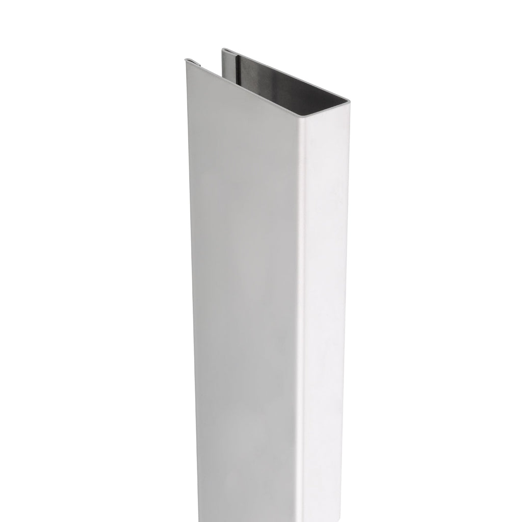Perfil de compensação para painel de duche walk-in em aço inoxidável 304 inox 8K