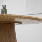 SYLVIA - Mesa de jantar com tampo em melamina de 25 mm e estrutura em MDF (Ø120 x 75 cm)