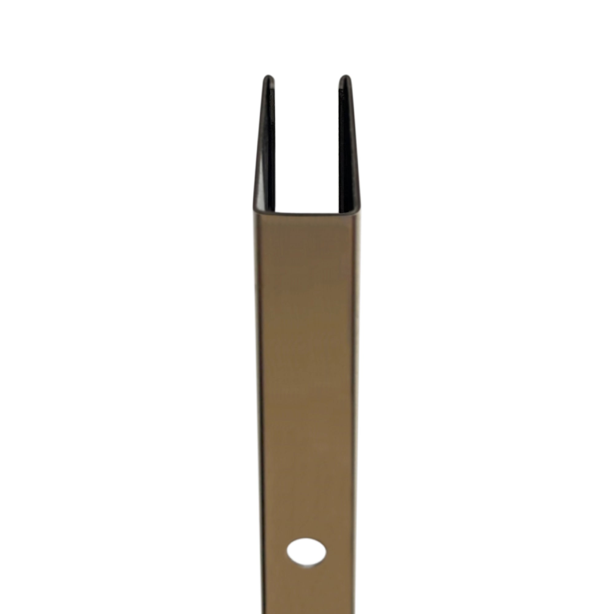 Profilo di compensazione per pannello doccia walk-in in acciaio inox 304 nero opaco