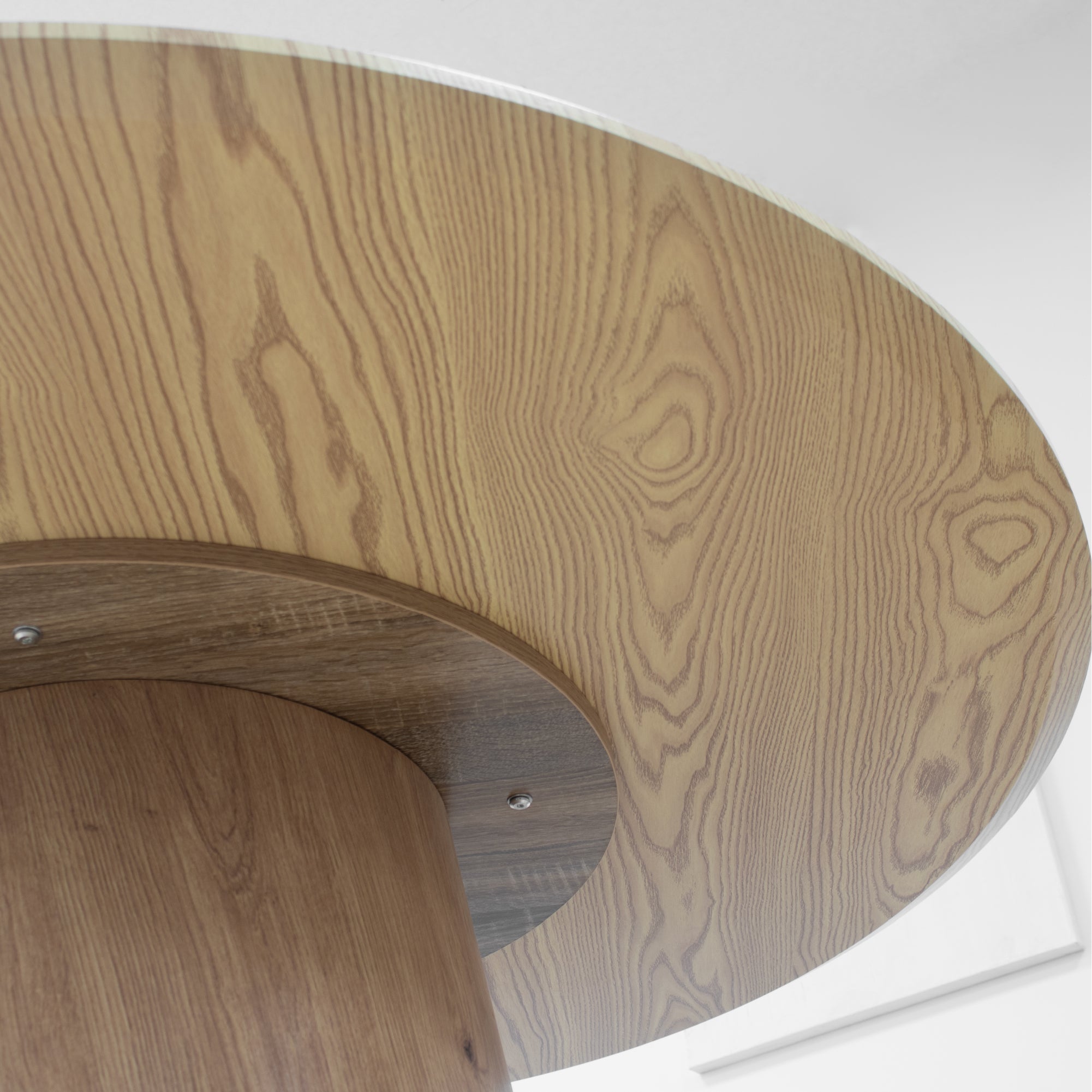 SYLVIA - Mesa de jantar com tampo em melamina de 25 mm e estrutura em MDF (Ø120 x 75 cm)