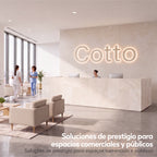 COTTO - Paneles de pared de SPC efecto piedra gris