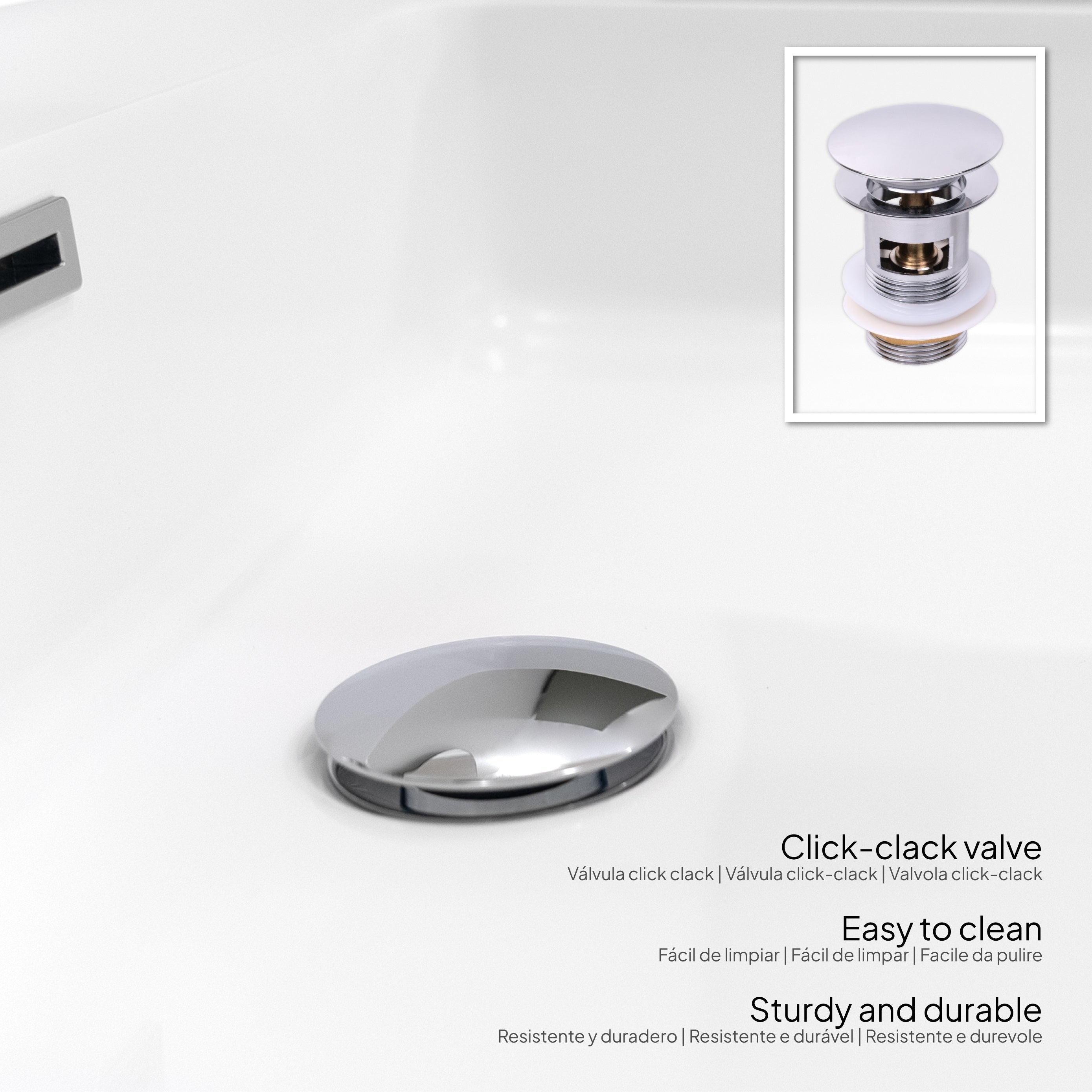 Nereia - Mueble de lavabo suspendido 120 cm con cajón soft-close
