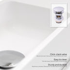 Galene - Mobile lavabo sospeso con cassetti soft-close