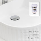 Maia - Mueble de lavabo suspendido con cajones soft-close | 90 cm | Blanco acanalado