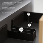 Hebe - Conjunto de baño suspendido - Disponible en 90 cm