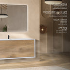 Hebe - Conjunto de baño suspendido - Disponible en 90 cm