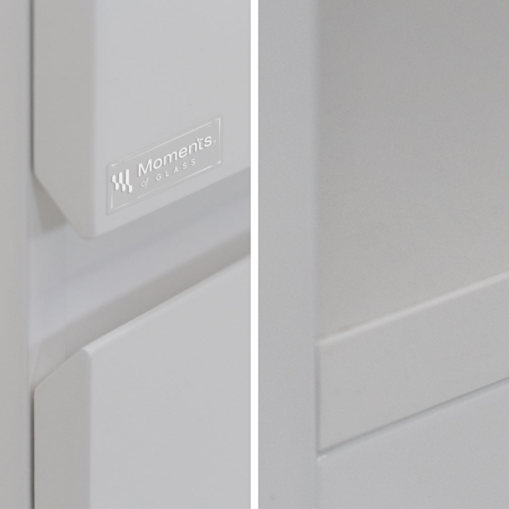 Atena - Colonna laterale bagno con soft-close | 2 Colori