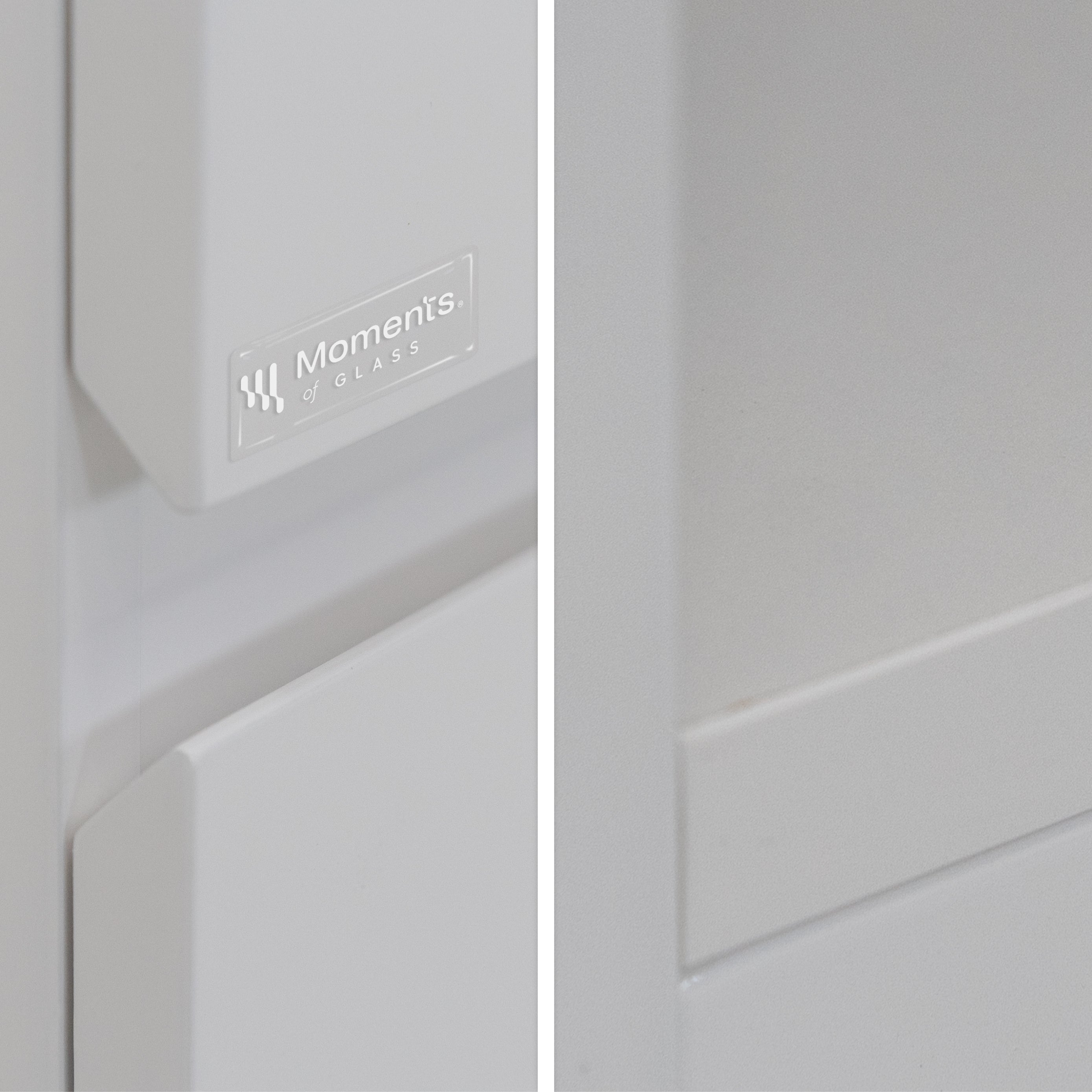Atena - Colonna laterale bagno con soft-close | 2 Colori