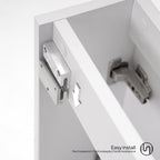Galene - Mobile lavabo sospeso con cassetti soft-close