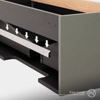 Nereia - Mueble de lavabo suspendido 120 cm con cajón soft-close