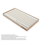 FIONA - Panel de Ducha Walk-In en Vidrio Transparente 10 mm con Perfil y Barra Estabilizadora Cromado