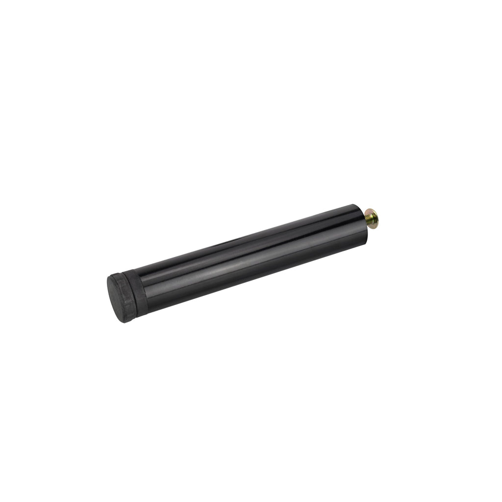 Pata Metálica de Apoyo en I Regulable de 23 cm Negra para Muebles, Somieres y Camas