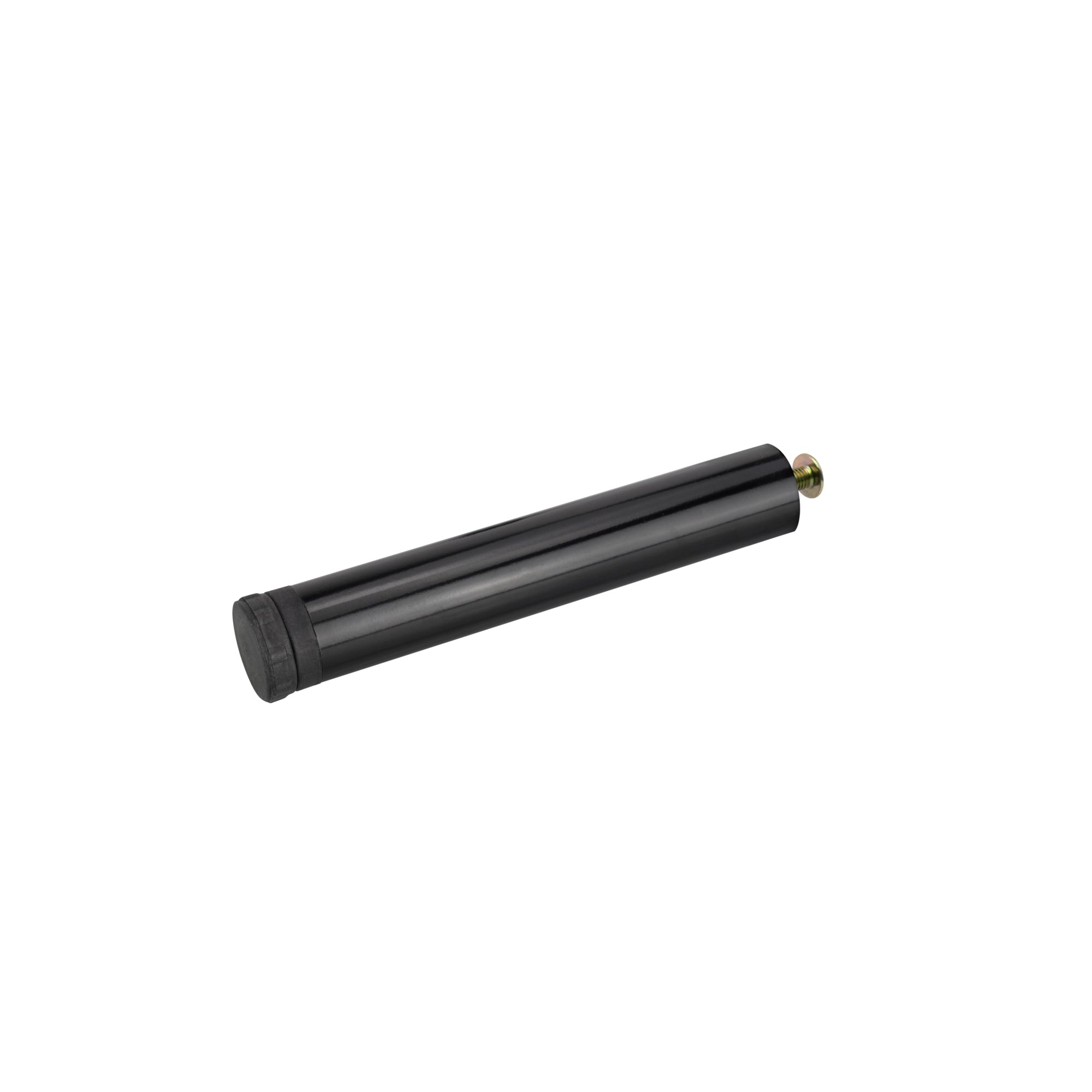 Pata Metálica de Apoyo en I Regulable de 23 cm Negra para Muebles, Somieres y Camas