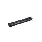 Pata Metálica de Apoyo en I Regulable de 25 cm Negra para Muebles, Somieres y Camas