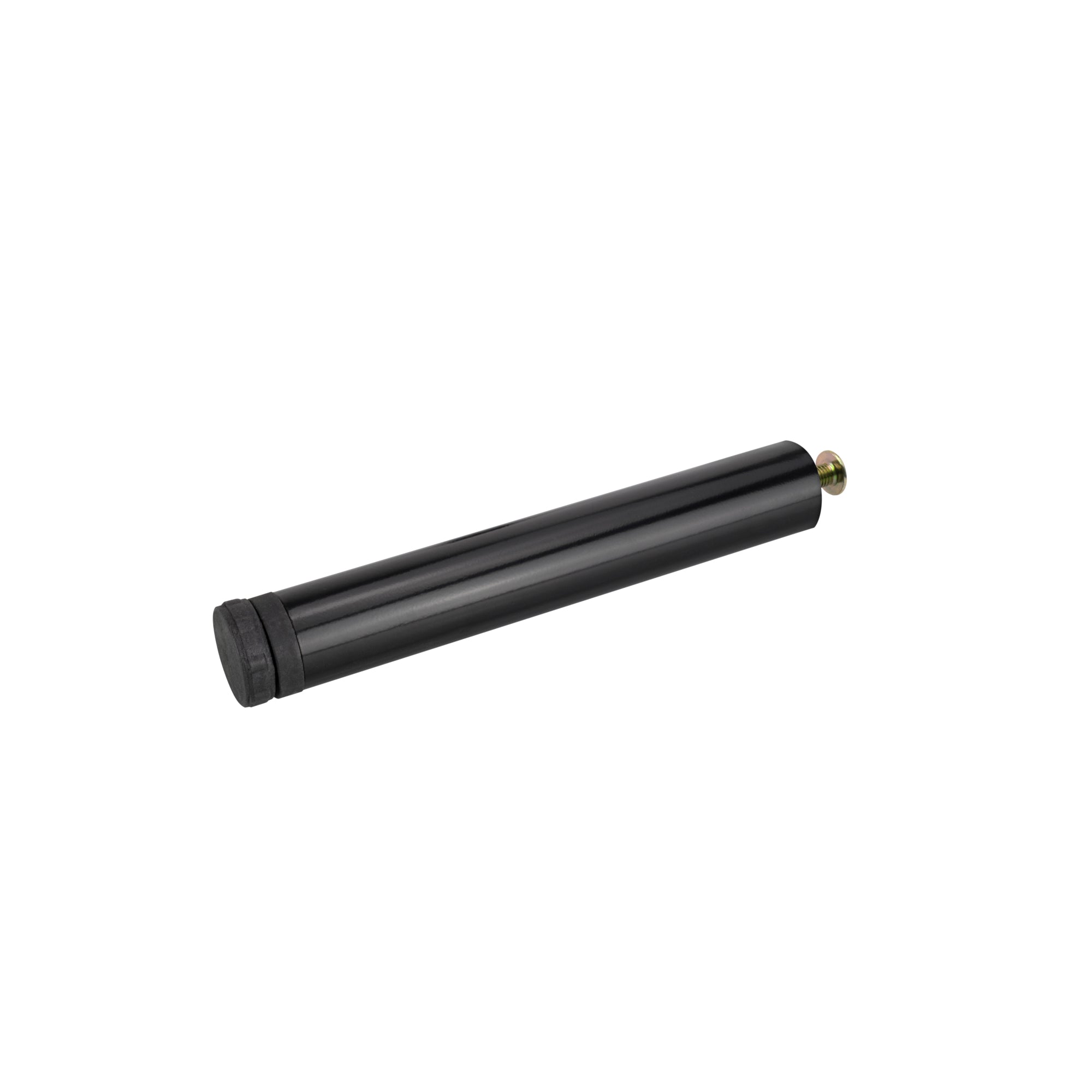 Pata Metálica de Apoyo en I Regulable de 25 cm Negra para Muebles, Somieres y Camas