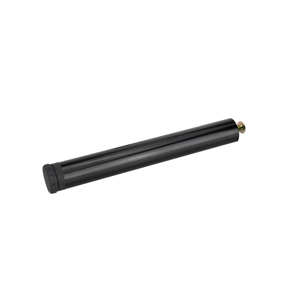 Pata Metálica de Apoyo en I Regulable de 30 cm Negra para Muebles, Somieres y Camas