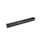 Pata Metálica de Apoyo en I Regulable de 30 cm Negra para Muebles, Somieres y Camas
