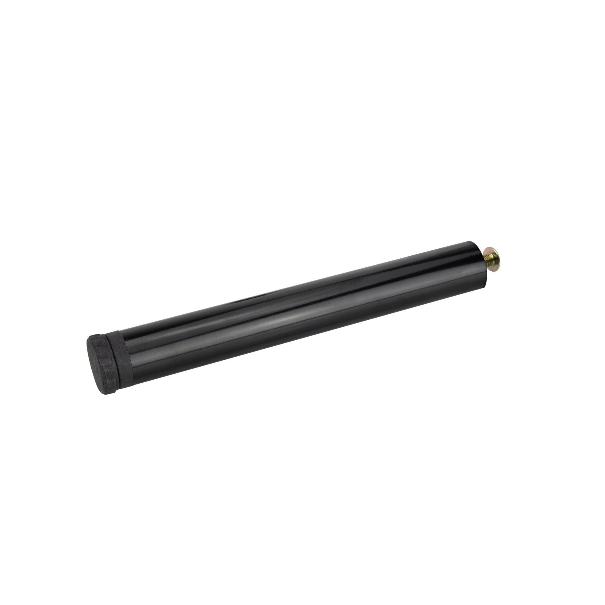 Pata Metálica de Apoyo en I Regulable de 30 cm Negra para Muebles, Somieres y Camas
