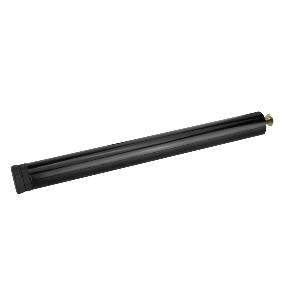 Pé Metálico de Apoio em I Regulável 40 cm Preto para Móveis, Estrados e Camas