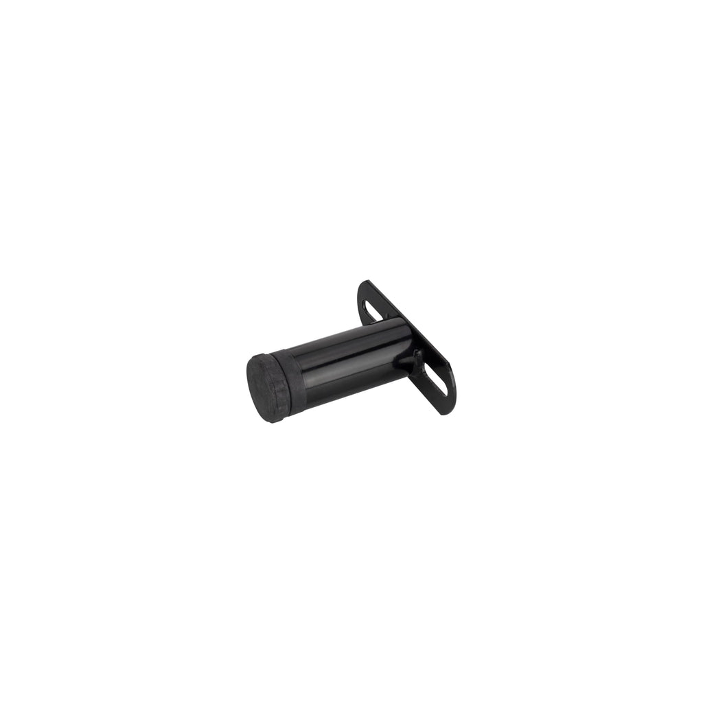 Pata Metálica de Apoyo en T (Negro), 10 cm, Regulable, para Muebles, Somieres y Camas