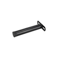 Pata Metálica de Apoyo en T (Negro), 23 cm, Regulable, para Muebles, Somieres y Camas